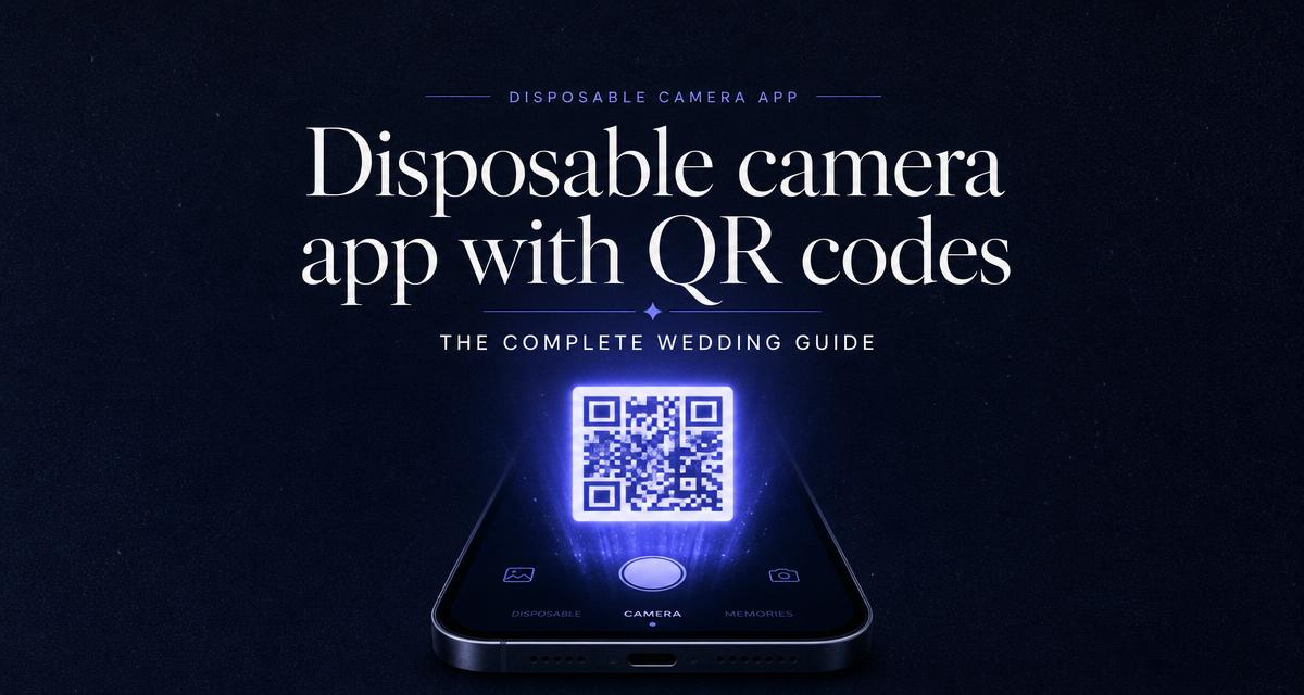 Wedding QR Code Guide - Disposable Camera App